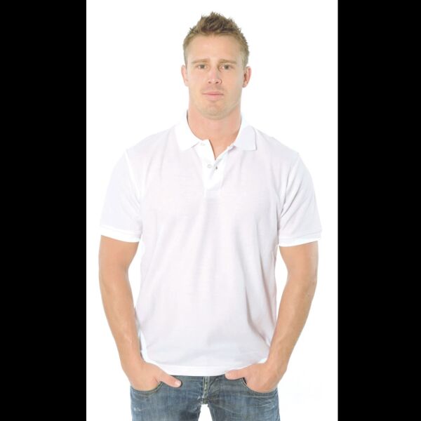DNC Workwear Mens Cotton Rich New York Polo 5256 Thumbnail